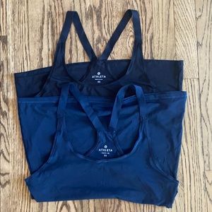 Lot of 2 Athleta Tank Tops XS